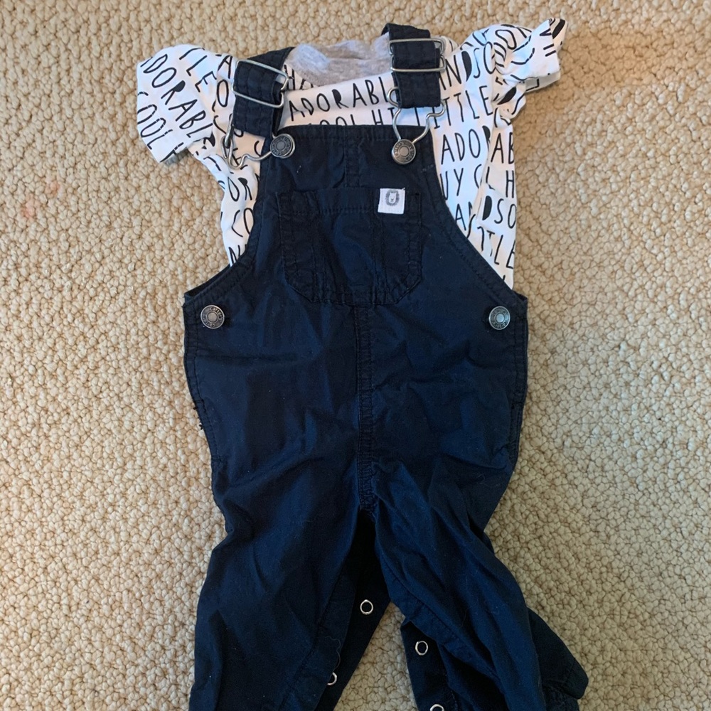 Carters Overall Outfit